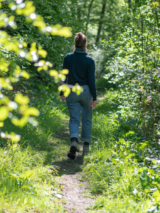Schwellengang intuitiver Spaziergang in der Natur